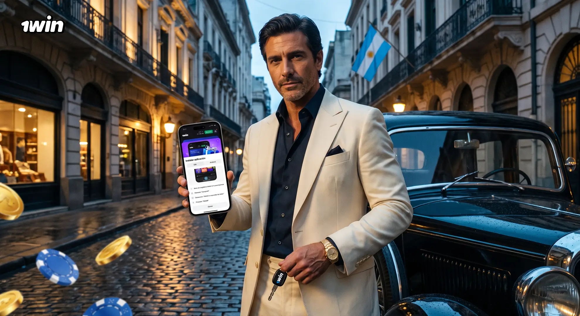 Descarga del APK de 1win para Android