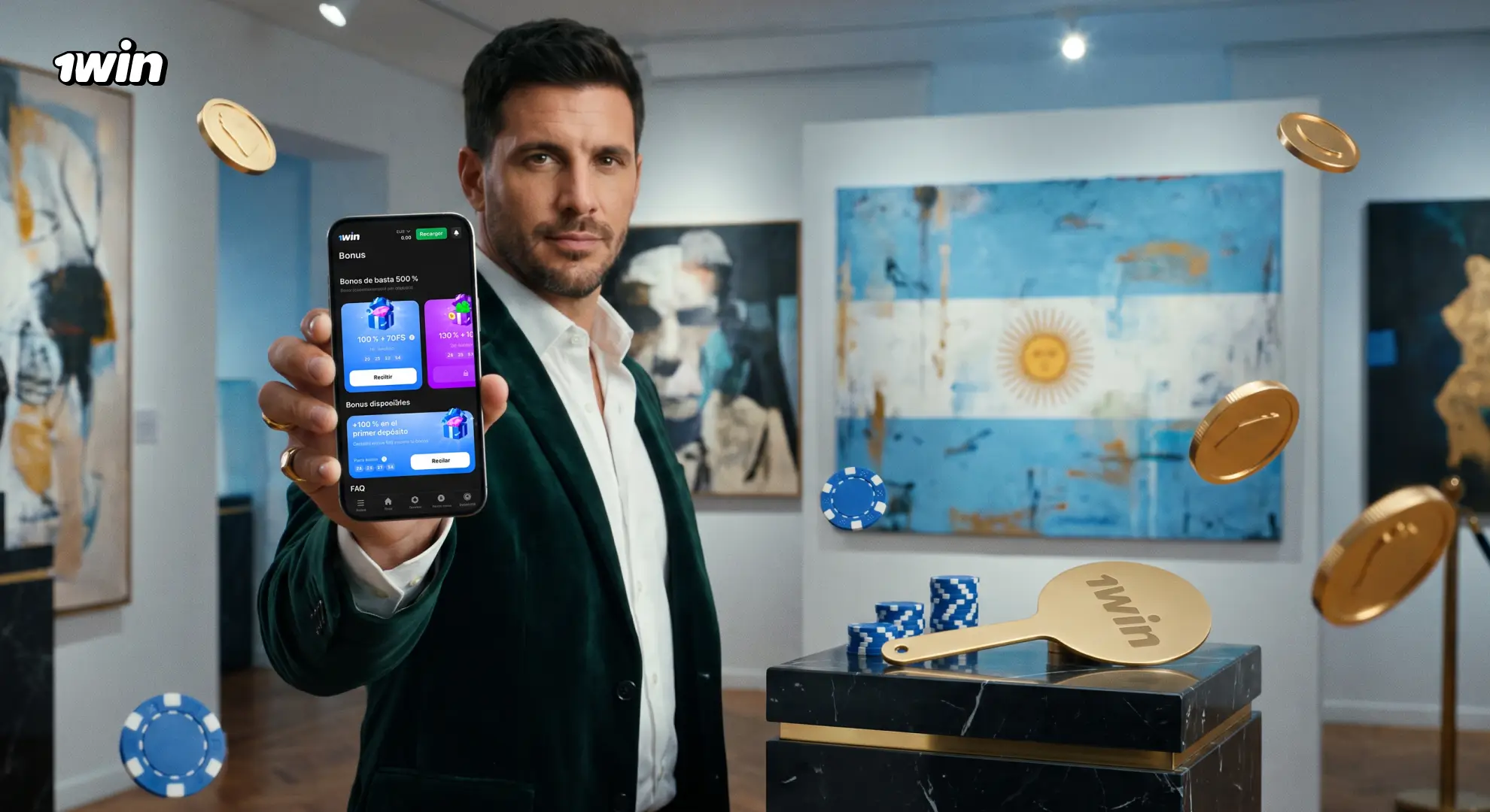 Cashback semanal de 1win Argentina